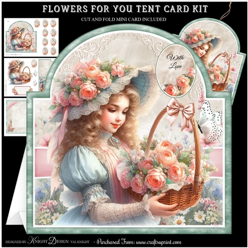 Flowers For You Tent Card Kit