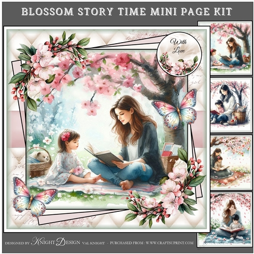 Blossom Story Time Mini Page Kit