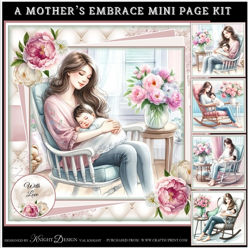 A Mothers Embrace Mini Page Kit