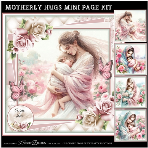 Motherly Hugs Mini Page Kit