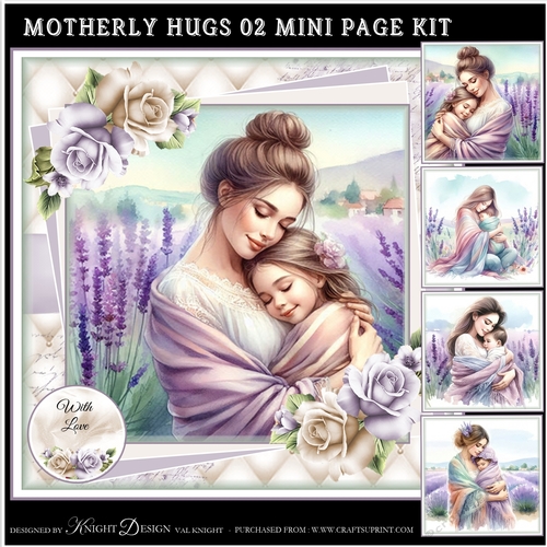 Motherly Hugs 02 Mini Page Kit