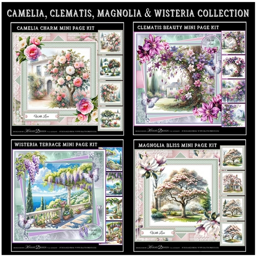 Camelia, Clematis, Magnolia & Wisteria Collection