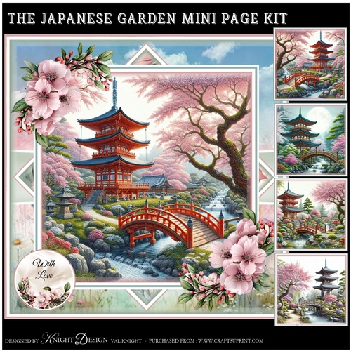 The Japanese Garden Mini Page Kit