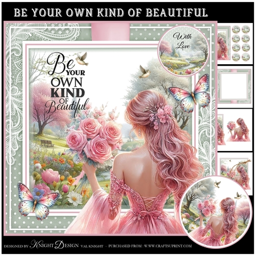 Be Your Own Kind Of Beautiful Mini Page Kit
