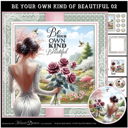 Be Your Own Kind Of Beautiful 02 Mini Page Kit
