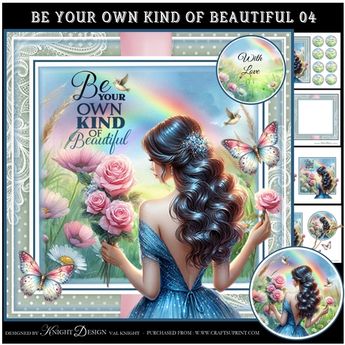 Be Your Own Kind Of Beautiful 04 Mini Page Kit