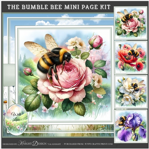 The Bumble Bee Mini Page Kit