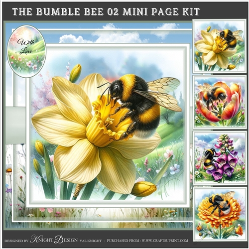 The Bumble Bee 02 Mini Page Kit