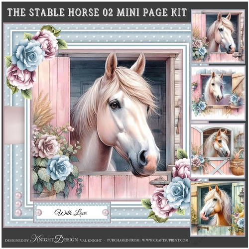 The Stable Horse 02 Mini Page Kit
