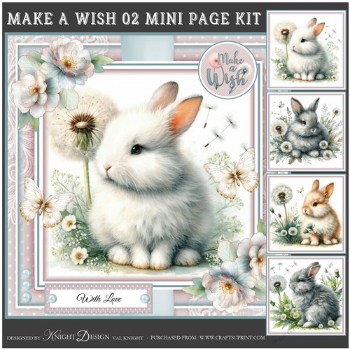 Make A Wish 02 Mini Page Kit