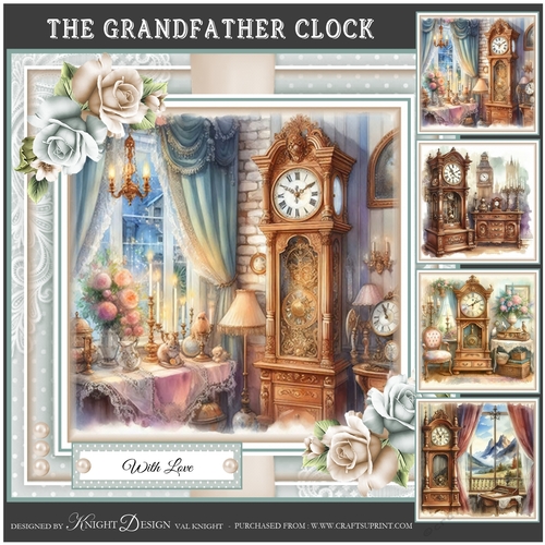 The Grandfather Clock Mini Page Kit
