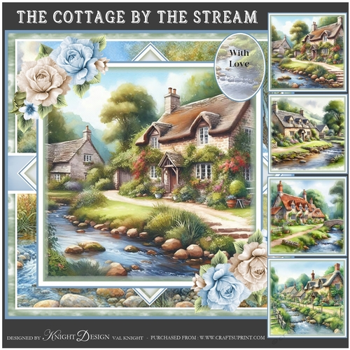 The Cottage By The Stream Mini Page Kit