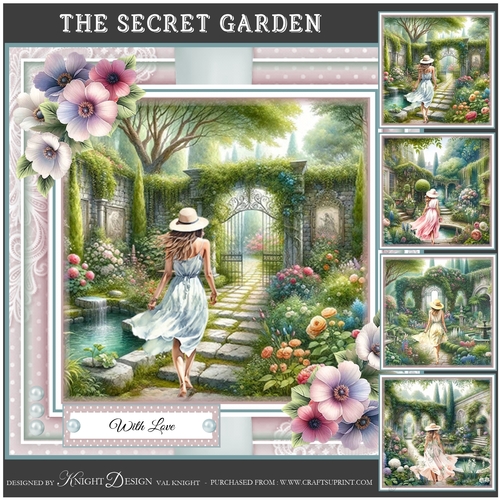 The Secret Garden Mini Page Kit