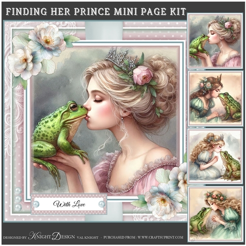 Finding Her Prince Mini Page Kit