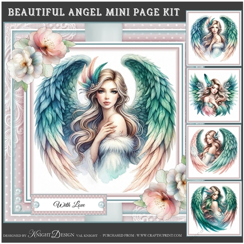 Beautiful Angel Mini Page Kit