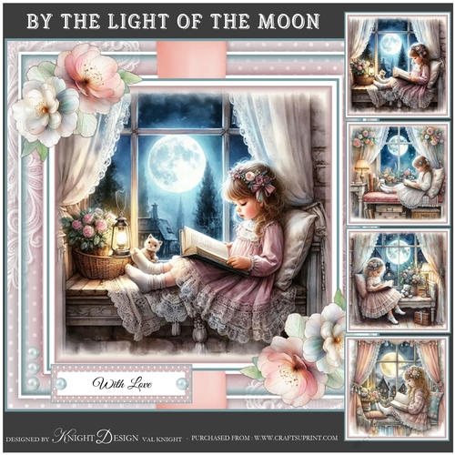 By The Light Of The Moon Mini Page Kit