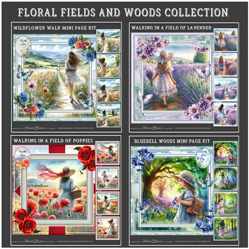 Floral Field And Woods Collection