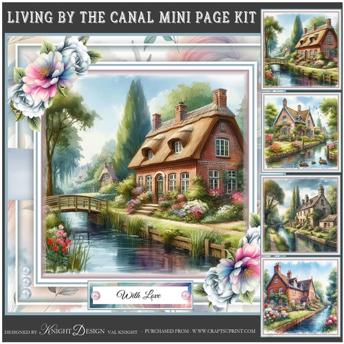 Living By The Canal Mini Page Kit
