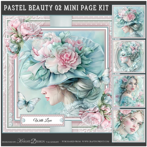 Pastel Beauty 02 Mini Page Kit