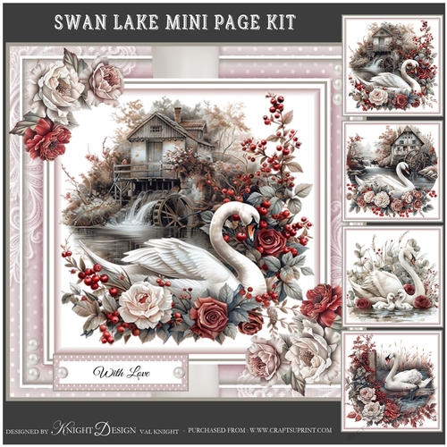 Swan Lake Mini Page Kit