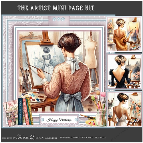 The Artist Mini Page Kit