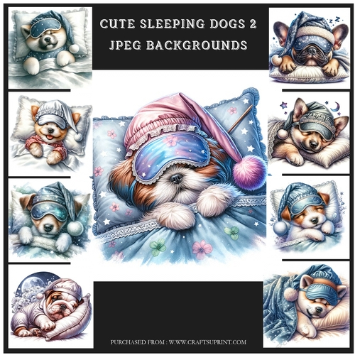 Cute Sleeping Dogs 2 Backgrounds