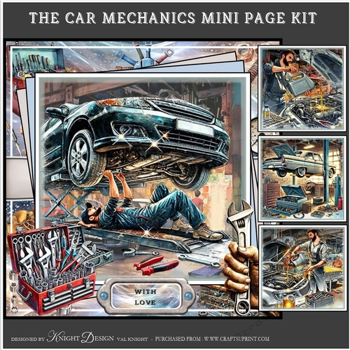 The Car Mechanics Mini Page Kit
