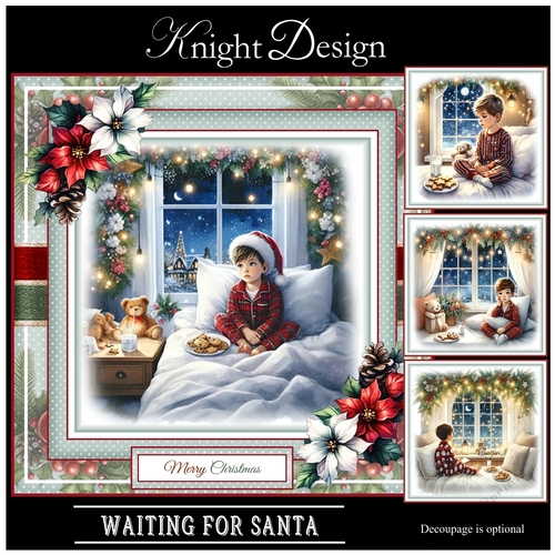 Waiting For Santa Mini Page Kit