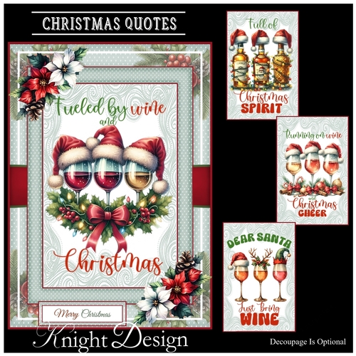 Christmas Quotes Mini Page Kit