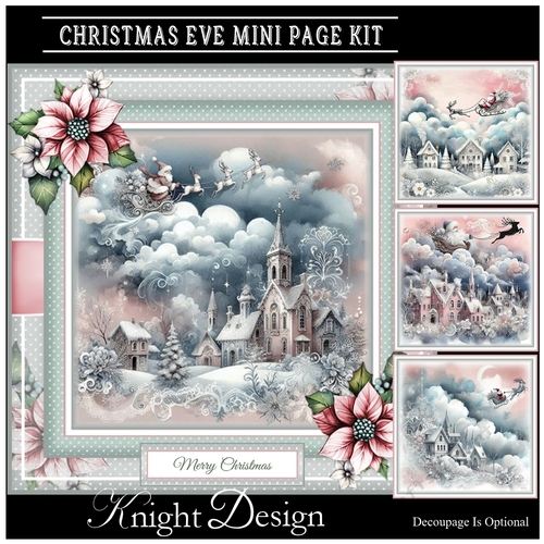 Christmas Eve Mini Page Kit