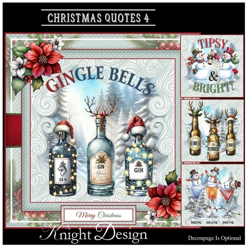 Christmas Quotes 04 Mini Page Kit