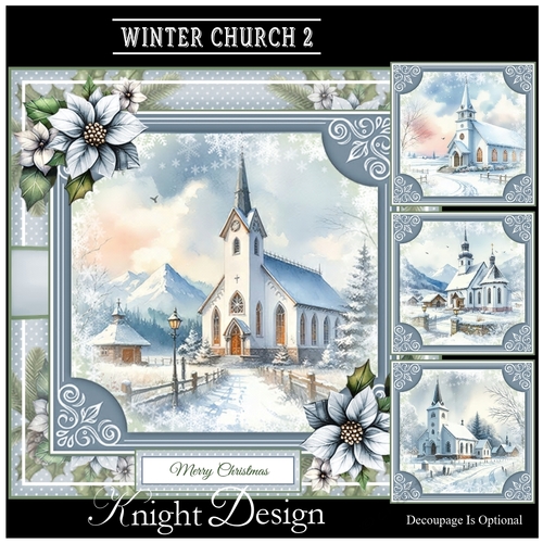 Winter Church 2 Mini Page Kit