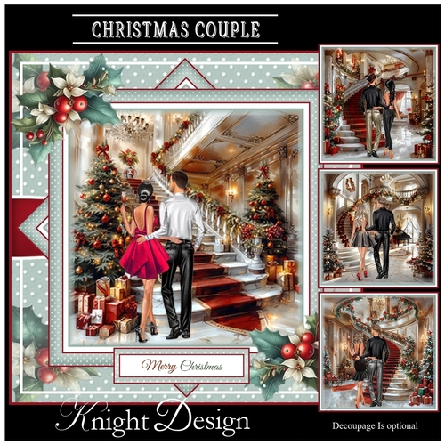 Christmas Couple Mini Page Kit