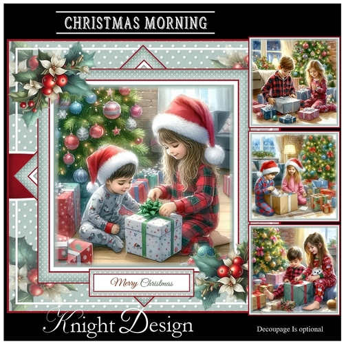 Christmas Morning Mini Page Kit