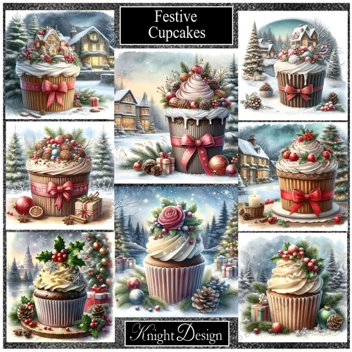 Festive Cupcakes