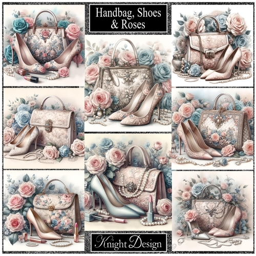 Handbag, Shoes & Roses
