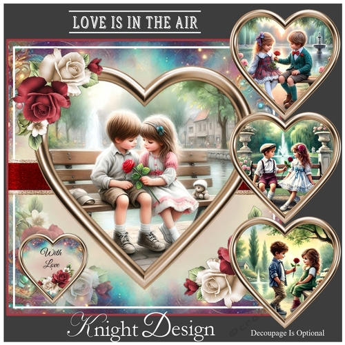 Love Is In The Air Mini Page Kit