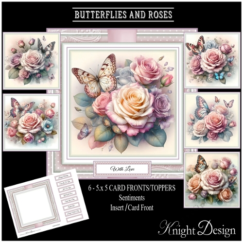 Butterflies And Roses