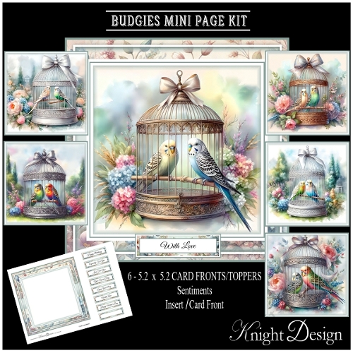 Budgies Mini Page Kit