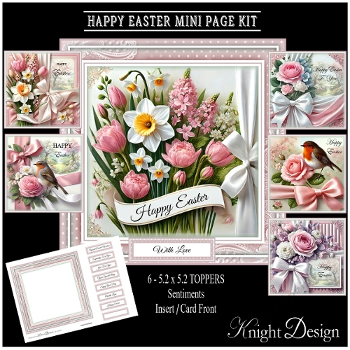 Happy Easter Mini Page Kit - Request