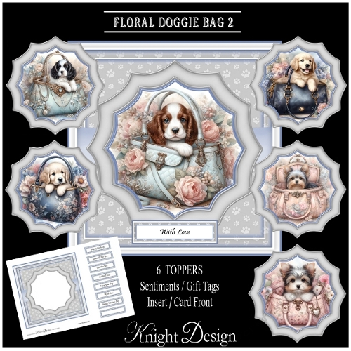 Floral Doggy Bag 2 Mini Page Kit