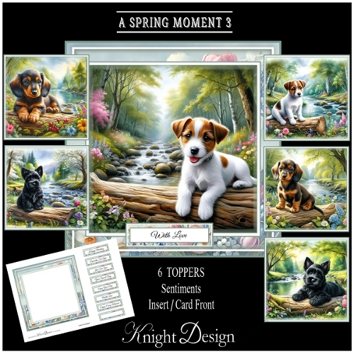 A Spring Moment 3 Mini Page Kit