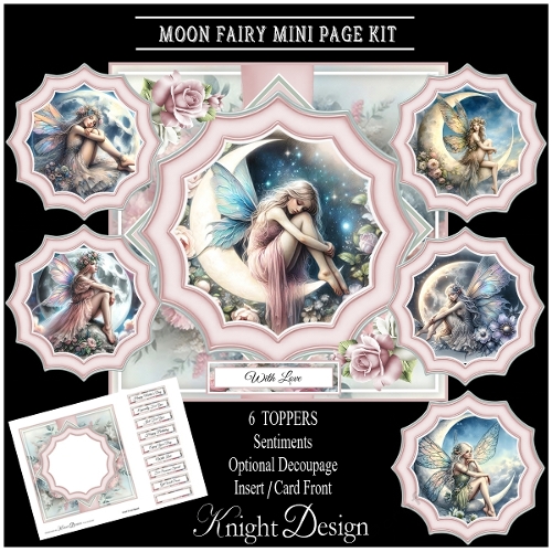 The Moon Fairy Mini Page Kit
