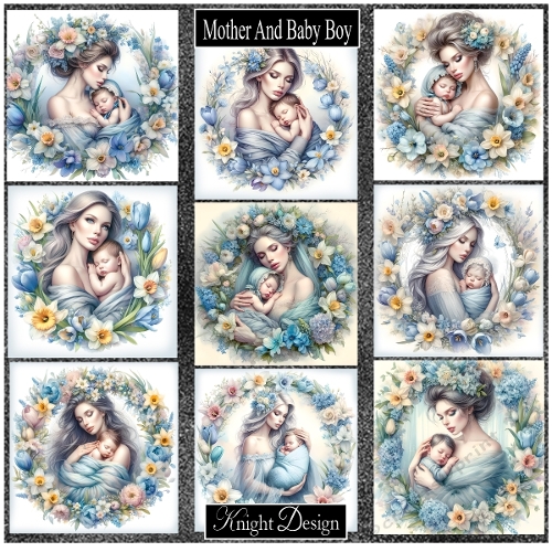 Mother And Baby Boy