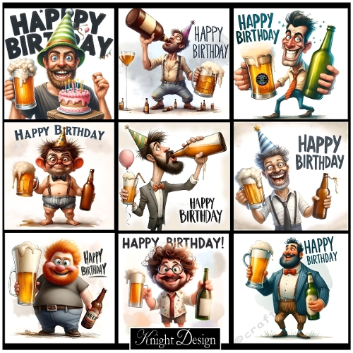 Quirky Male Birthday