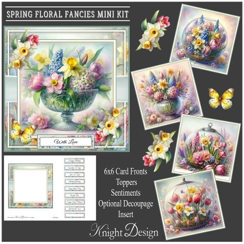 Spring Floral Fancies Mini Kit
