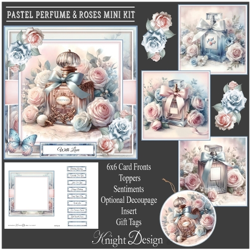 Pastel Perfume & Roses Mini Kit