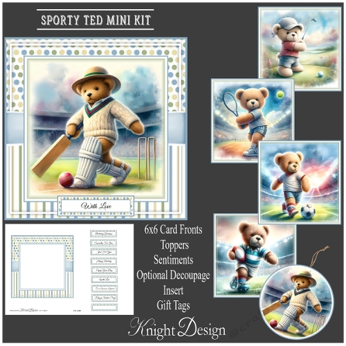 Sporty Ted Mini Kit
