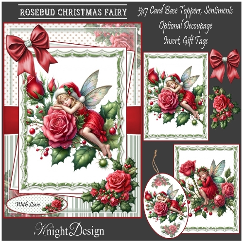 cup1383695_58488 - Rosebud Christmas Fairy Mini Kit