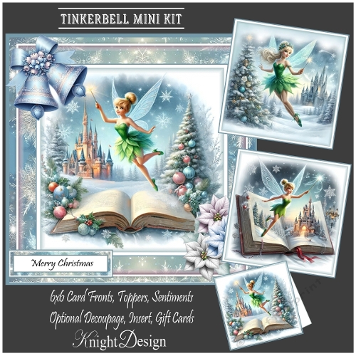 Tinkerbell Mini Kit With Set Of 3 Card Fronts